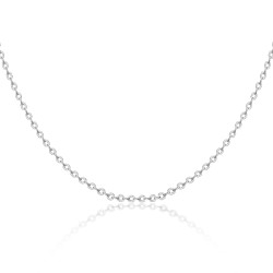 Lantisor argint rodiat 1,5 mm x 45 cm DiAmanti FZB027-45cm-SL (Argint 925‰ 0,95 g.)